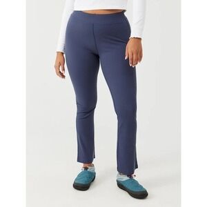 Outdoor Voices SuperForm™ Rib Kick FlareDark Sky‎ Pants Navy Blue Stretch XS